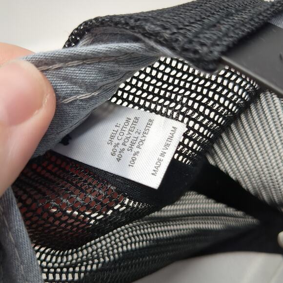 YPO Snapback Trucker Hat Gray One Size Adjustable Embroidered 6 Panel Richardson - Picture 10 of 10